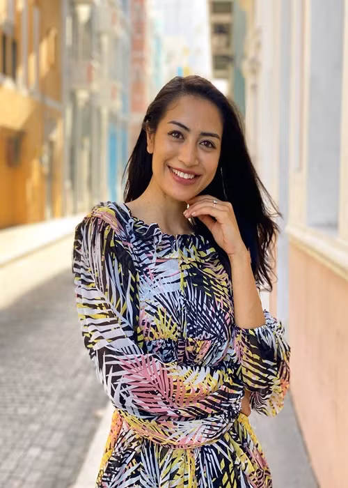 Người đẹp đến từ Nepal khoe vẻ tươi tắn. Ảnh: Miss World