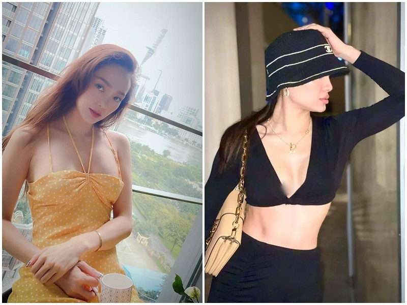 2 nữ ca sĩ trẻ trung, gợi cảm không kém cạnh nhau khi đọ sắc.