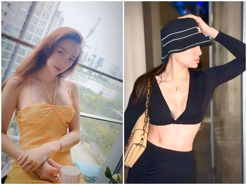 2 nữ ca sĩ trẻ trung, gợi cảm không kém cạnh nhau khi đọ sắc.