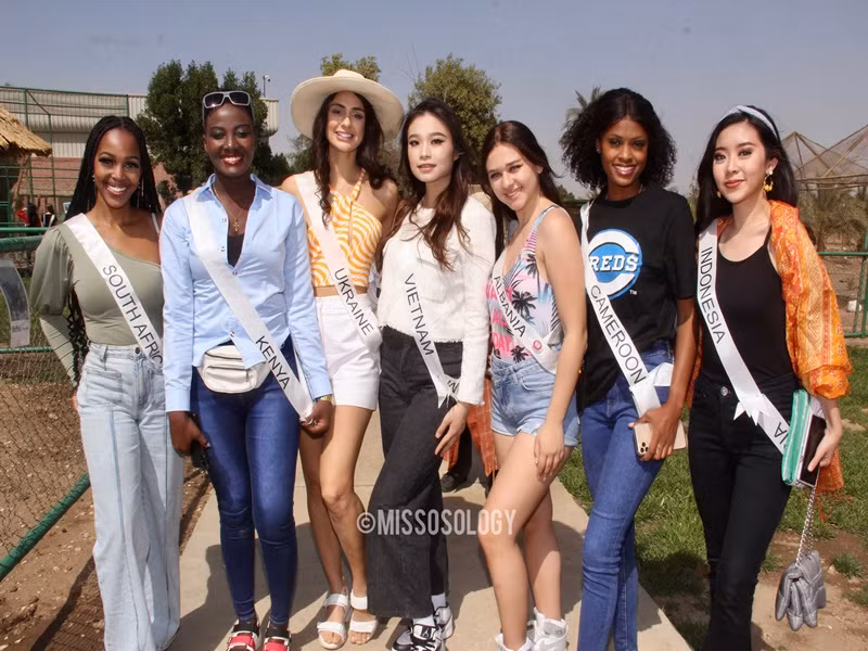 Cuộc thi Miss Eco International năm nay có sự tham gia của 60 thí sinh. Dàn người đẹp tranh tài từ ngày 6/3 đến ngày 18/3. Ảnh: Missosology