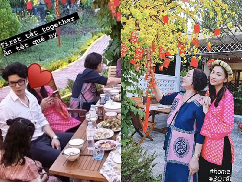 Dịp Tết Nguyên đán 2021, Huy Trần được cho là về quê Trà Vinh của Ngô Thanh Vân đón Tết. Ảnh: FBNV