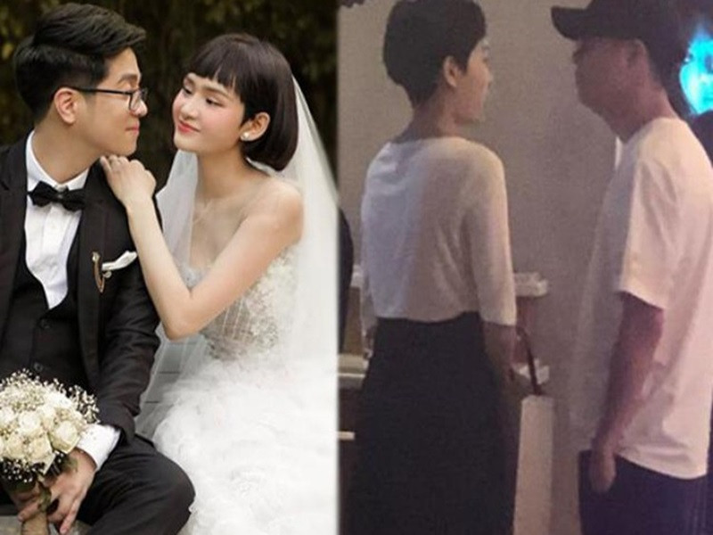 Hiền Hồ từng bị bắt gặp đi xem phim đêm với Bùi Anh Tuấn. Phía Bùi Anh Tuấn liên tục phủ nhận mối quan hệ trên mức đồng nghiệp với Hiền Hồ. Ảnh: Dân Việt