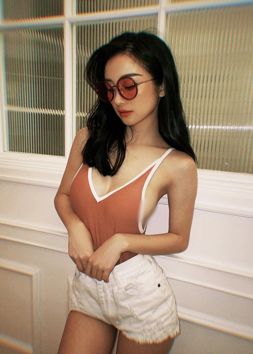 Ngoại hình của Jun Vũ thêm phần gợi cảm sau khi "hot girl trà sữa" phẫu thuật thẩm mỹ vòng một.