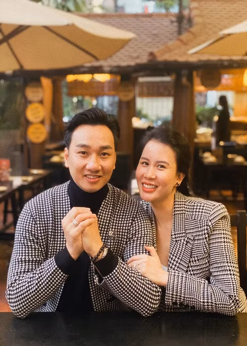 Ngọc Hương trở thành hậu phương vững chắc cho Thành Trung hoạt động nghệ thuật sau khi cả hai về chung một nhà.