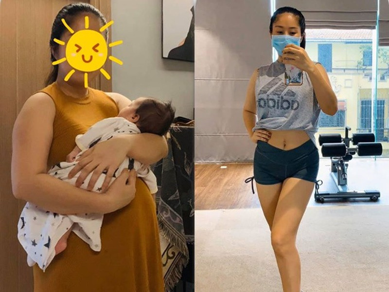 Diễn viên Lê Phương cũng là một trong những mỹ nhân Việt lột xác ngoạn mục sau khi sinh nở. Ảnh: FBNV