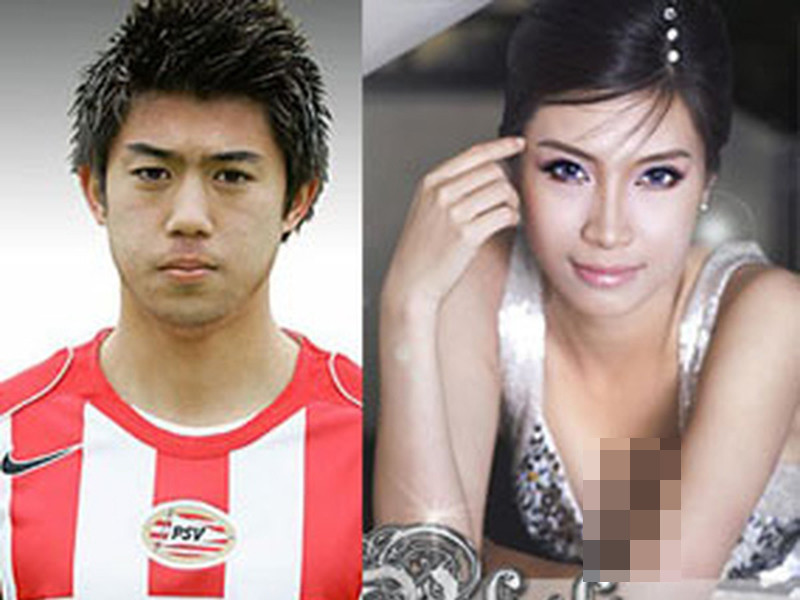 Pha Lê từng kể, cầu thủ Lee Nguyễn đã chủ động làm quen và xin số điện thoại của cô. Nhưng lại một lần nữa, Pha Lê bị người tình tin đồn phủ nhận. Lee Nguyễn cho rằng anh không hề biết Pha Lê là ai và cũng không liên quan gì đến Pha Lê. Ảnh: Zing