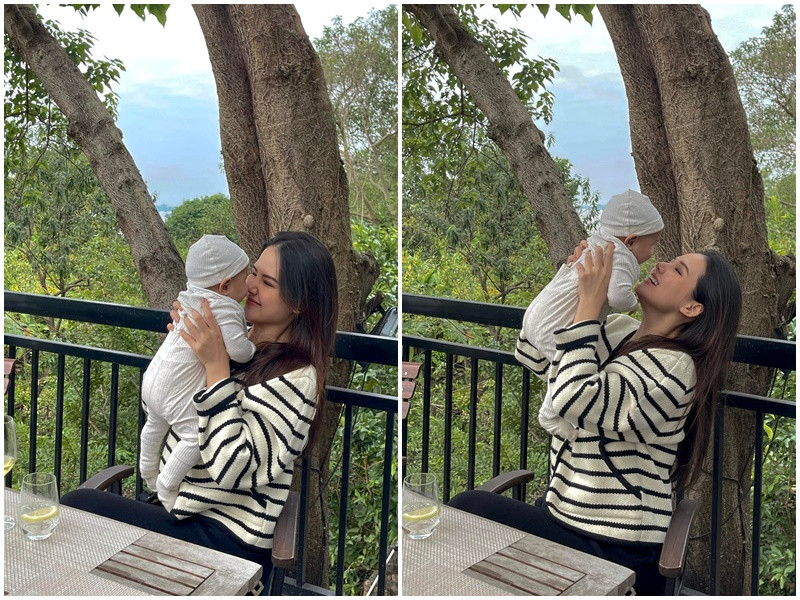 Từ khi lập gia đình, nữ diễn viên không tham gia showbiz.