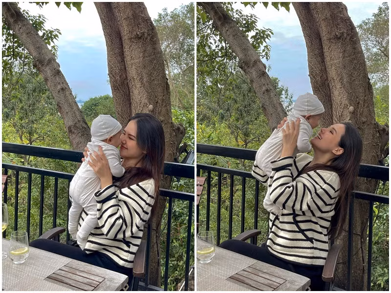 Từ khi lập gia đình, nữ diễn viên không tham gia showbiz.