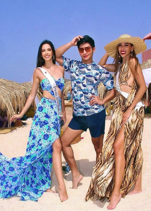 Kathleen có gu thời trang trẻ trung, cá tính nhưng không kém phần quyến rũ. Ảnh: FBNV