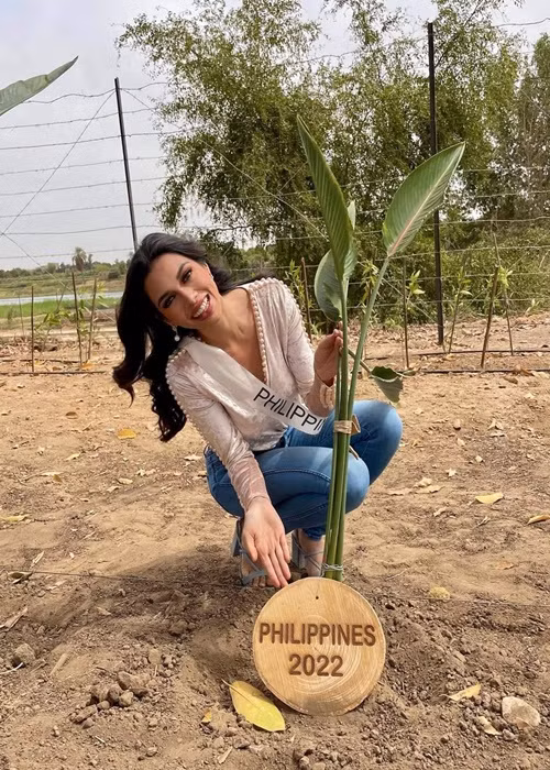 Kathleen là người đẹp thứ hai mang về cho Philippines vương miện Hoa hậu Môi trường Quốc tế trong 40 năm qua sau Cynthia Thomalla năm 2018. Ảnh: FBNV