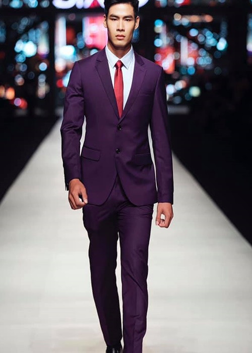 Danh Chiếu Linh xuất thân là nông dân. Anh hiện tại làm người mẫu. Ảnh: FBNV