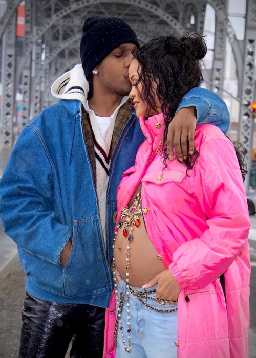 Cô mang thai với bạn trai rapper A$AP Rocky. Cặp đôi bắt đầu hẹn hò vào tháng 11/2020. Ảnh: VTV