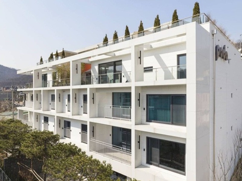 Theo Cosmopolitan, Hyun Bin - Son Ye Jin sẽ chung sống trong căn penthouse tại tỉnh Gyeonggi, rộng hơn 240 m2, có giá 4,9 tỷ won (4,1 triệu USD). Hyun Bin mua penthouse này từ đầu năm 2021. Ảnh: VTC