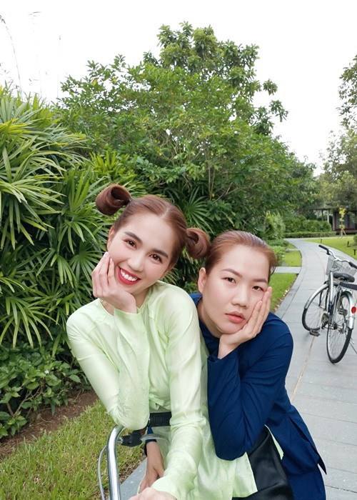 Thúy Kiều được Ngọc Trinh yêu quý như chị em.