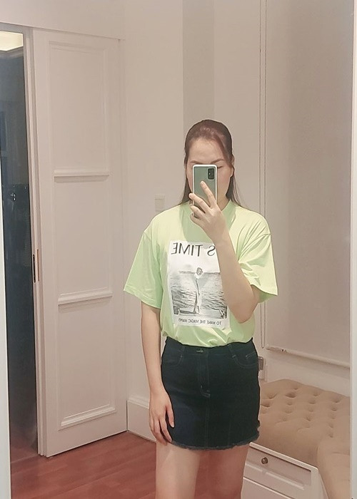 Từ khi trở thành giúp việc của Ngọc Trinh, Thúy Kiều trông mũm mĩm, tròn trịa hơn.