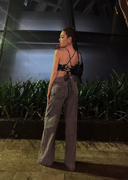 Trân Đài tâm sự: "Việc duy trì thể dục và ăn chay không chỉ giúp Đài có được số đo ba vòng mong muốn và còn giúp sức khoẻ tốt hơn rất nhiều".