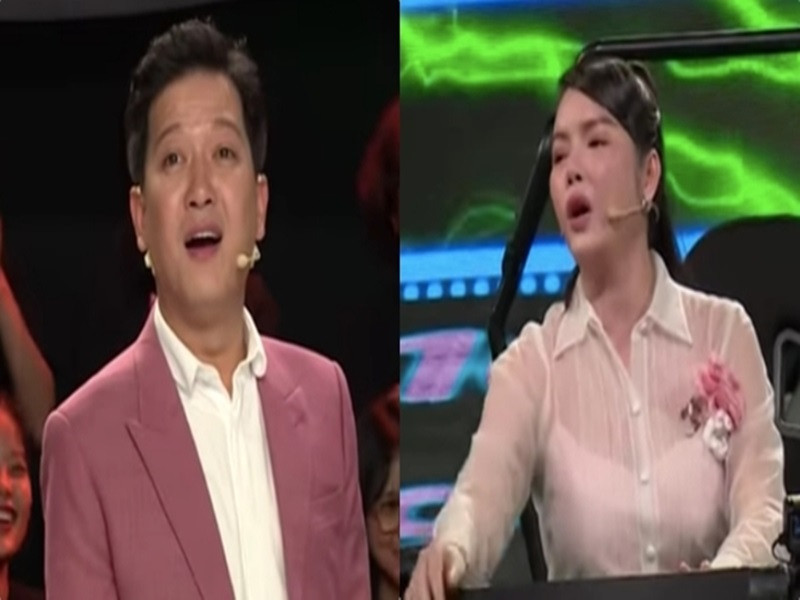 Lý Nhã Kỳ còn cho biết, cô không có nhiều tiền mặt mà chỉ có số đỏ. Vì thế mà khi đi ăn, nữ diễn viên toàn trả bằng sổ đỏ rồi chủ quán phải trả lại tiền thừa. Lý Nhã Kỳ còn hẹn khi nào tới quán ăn của Trường Giang, cô cũng thanh toán tiền ăn bằng sổ đỏ khiến Trường Giang không nhịn được cười. Ảnh: Yan