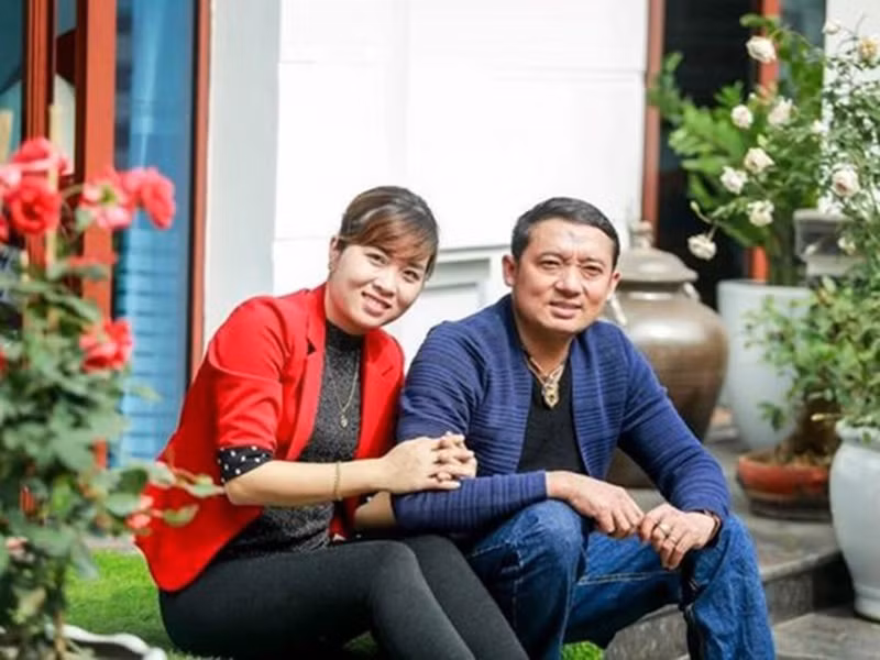 Sau khi tái hợp, vợ chồng Chiến Thắng sống kín tiếng hơn. Ảnh: Thời đại plus