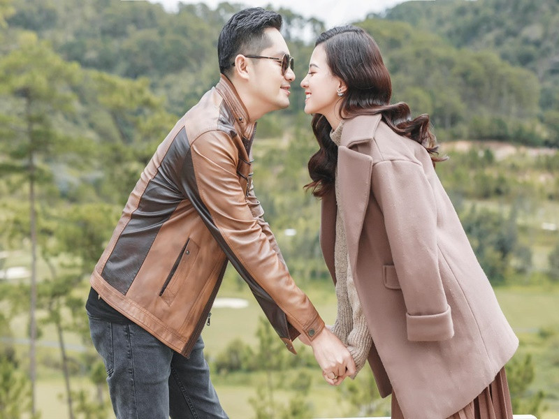 Minh Luân và Thiên Hương công khai hẹn hò vào năm 2021. Ảnh: FBNV