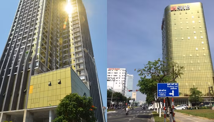 Thông tin về việc tòa nhà Trung tâm thương mại và văn phòng dịch vụ SHB của Ngân hàng TMCP Sài gòn - Hà Nội và tòa nhà Risemount Apartment (cùng ở Đà Nẵng), từ sáng đến chiều đều "phát" ra ánh sáng chói khiến người đi đường nhức mắt, nhà dân xung quanh phải chịu cảnh nóng bức bởi nhiệt từ ánh sáng phản quang đang gây sự chú ý của dư luận.