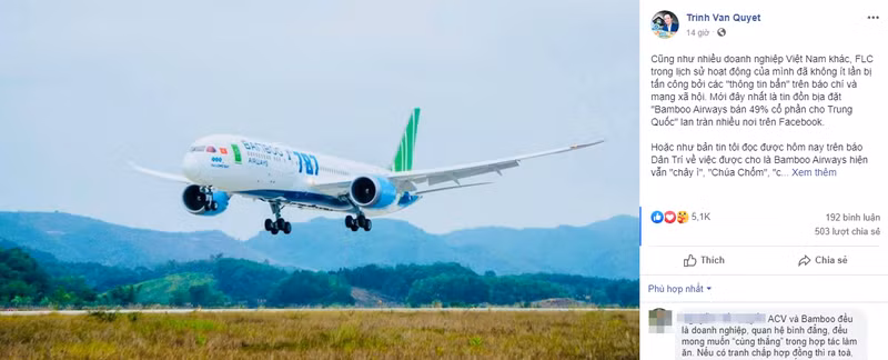 Ong Trinh Van Quyet noi 