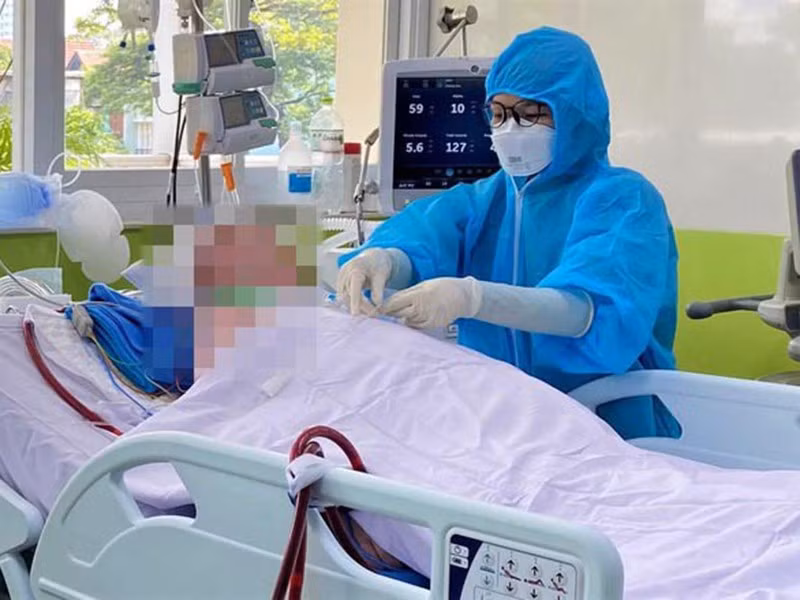 Benh nhan 91 hoi phuc phoi 40%, phan xa tot hon