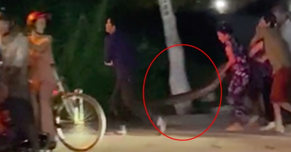 Can canh qua trinh vay bat “be Na” sieu khong lo o Vinh Long