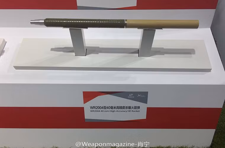 Còn đối với chống bộ binh là mẫu đạn phân mảnh WR2004 có khả năng sát thương tuy nhiên sức công phá của nó lại không cao. Nguồn ảnh: QQ.