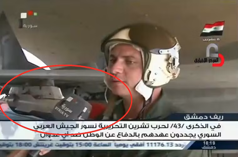 Trong ảnh, MiG-29 của Không quân Syria được trang bị một tên lửa không đối không R-77 được treo trên giá phóng AKU-170E. Việc triển khai R-77 cho thấy thông tin Nga vừa thực hiện nâng cấp MiG-29 cho Syria là chính xác.