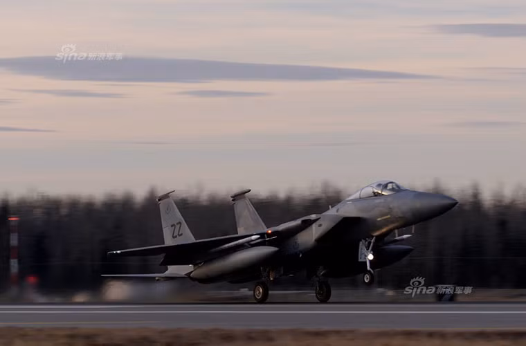 Một số bài huấn luyện chiến đấu giữa Mỹ và Hàn Quốc tại Red Flag-Alaska còn có cả tình huống tấn công phủ đầu các cơ sở hạt nhân của Triều Tiên trong trường hợp chiến tranh nổ ra. Nguồn ảnh: Sina