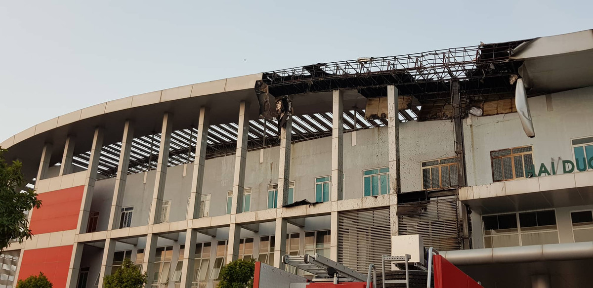 Vụ cháy không gây thiệt hại về người.