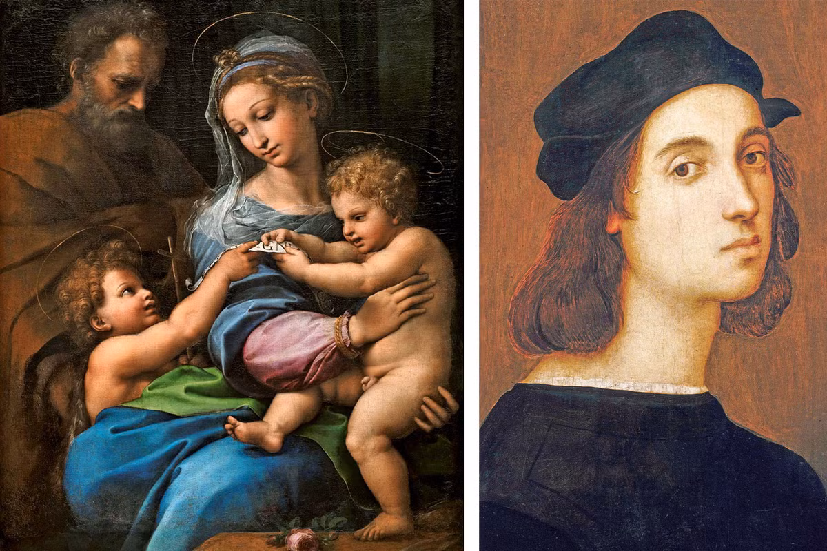 Kết quả phân tích cho thấy điểm bất thường ở khuôn mặt Thánh Joseph, người theo giả thuyết có thể không phải là do bàn tay của Raphael vẽ.