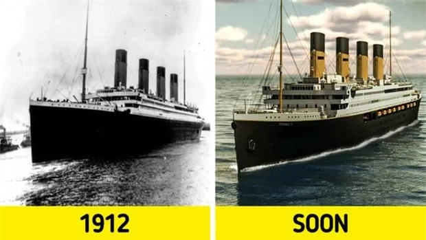 7. Doanh nhân Clive Palmer dự kiến xây dựng Titanic II, nhưng dự án này đang bị trì hoãn và không có thông tin chính xác về thời điểm thực hiện.