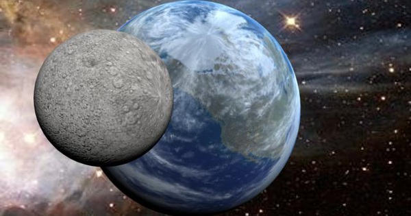 Mặt Trăng vốn là phần thừa từ Trái Đất, được tạo ra từ những mảnh vụn bắn ra khi Trái Đất nguyên thủy va chạm với hành tinh Theia và hợp nhất.