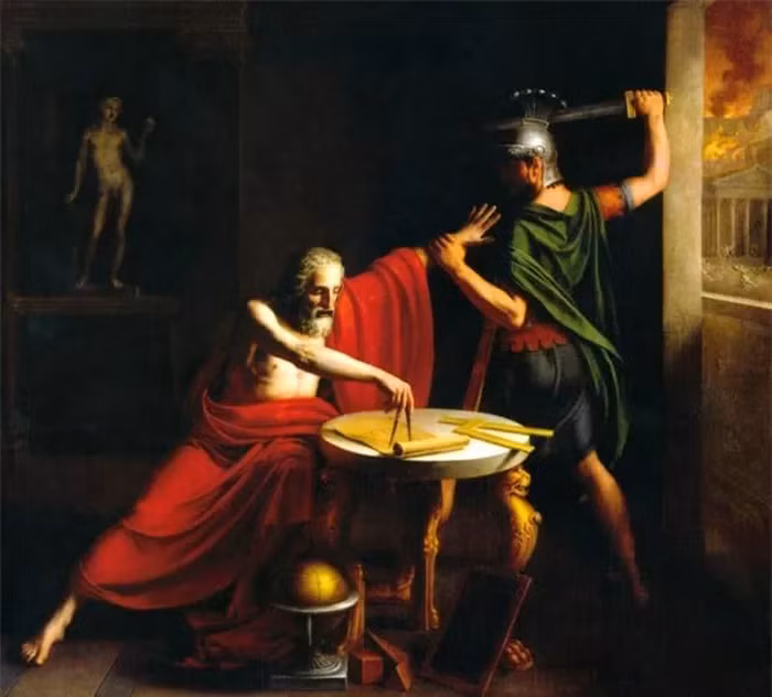 3. Tia Chết của Archimedes: Sử dụng ánh sáng mặt trời tập trung để cháy pháo địch, mặc dù hiệu quả của nó không được đánh giá cao trong các trận chiến.