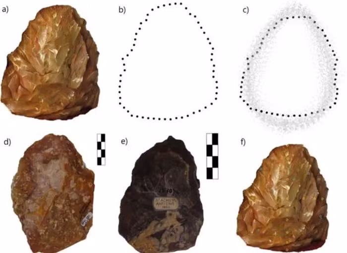 Nghiên cứu cho thấy đây có thể là chiếc rìu đá Acheulean, tồn tại hơn 1,6 triệu năm trước khi được phát hiện.