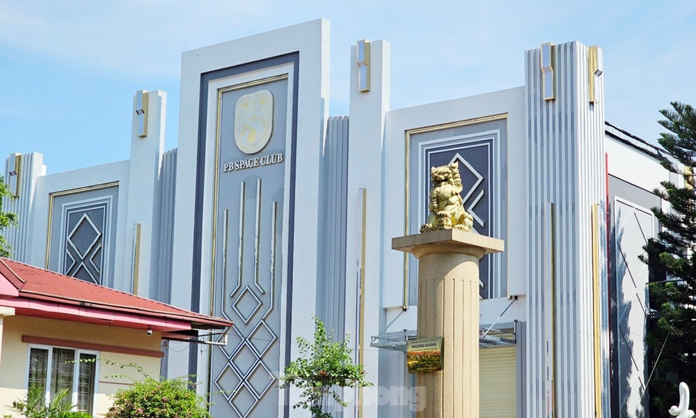 Vị trí quán bar không phép, sai quy hoạch này chỉ cách UBND phường Đáp Cầu khoảng hơn 500m. (Ảnh: Tiền Phong).