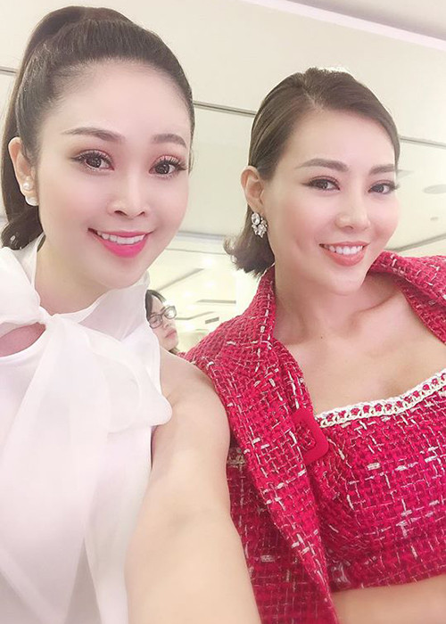 Đóng chung hài tết dân gian ra mắt Tết Nguyên Đán 2020 với Thanh Hương là MC VTV Thùy Linh.