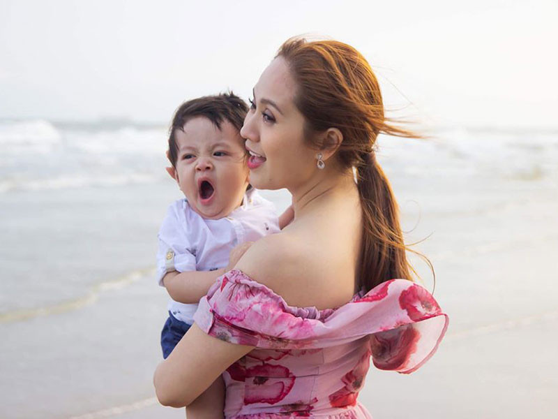 Con trai thứ hai của Thanh Thúy hiện đã cứng cáp.