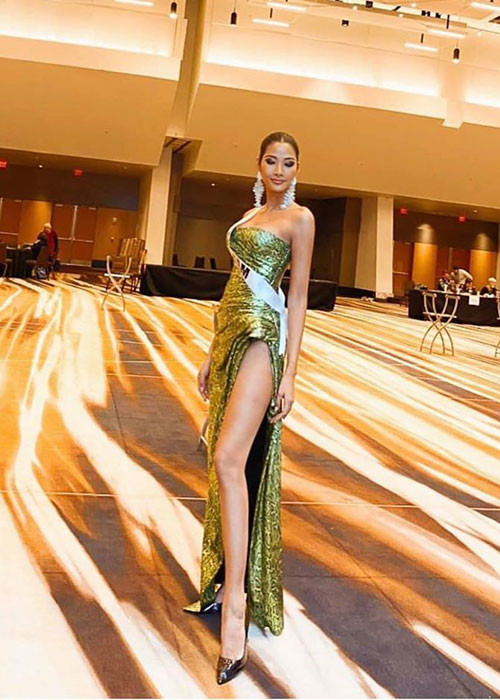 H'hen Niê vừa gửi lời chúc mừng đến Hoàng Thùy sau chung kết: "Chị đã cố gắng hết mình, em tự hào về chị, Việt Nam tự hào về chị".