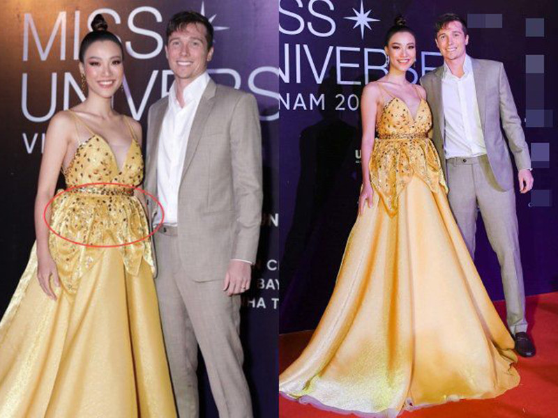 Sau khi lấy chồng, vóc dáng của Hoàng Oanh không thon thả như trước. Ảnh: Thời đại plus