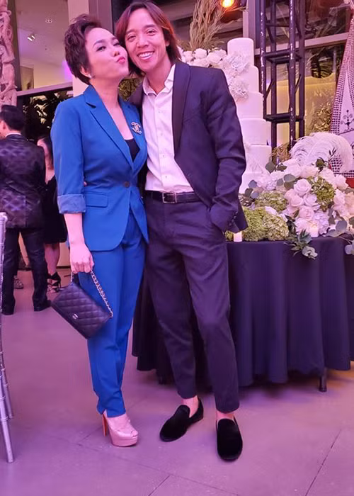 Sự nghiệp thành công của Việt Hương có sự đóng góp không nhỏ của ông xã - nhạc sĩ Hoài Phương.