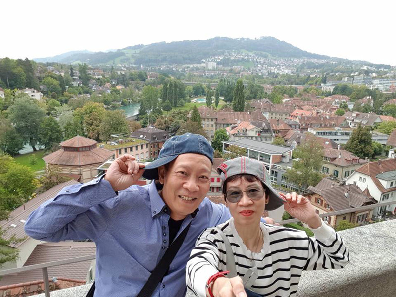 Trong 12 năm du học tại Nga, MC Lại Văn Sâm kết hôn và chào đón con trai Lại Bắc Hải Đăng gia nhập tổ ấm của mình. Ảnh: VTC