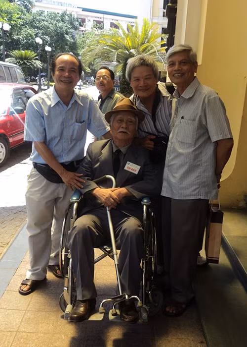 Nhạc sĩ Nguyễn Văn Tý là một trong năm nhạc sĩ đầu tiên, cùng Nguyễn Xuân Khoát, Đỗ Nhuận, Lưu Hữu Phước, Văn Cao, thành lập nên Hội nhạc sĩ Việt Nam. Ảnh: Báo dân sinh