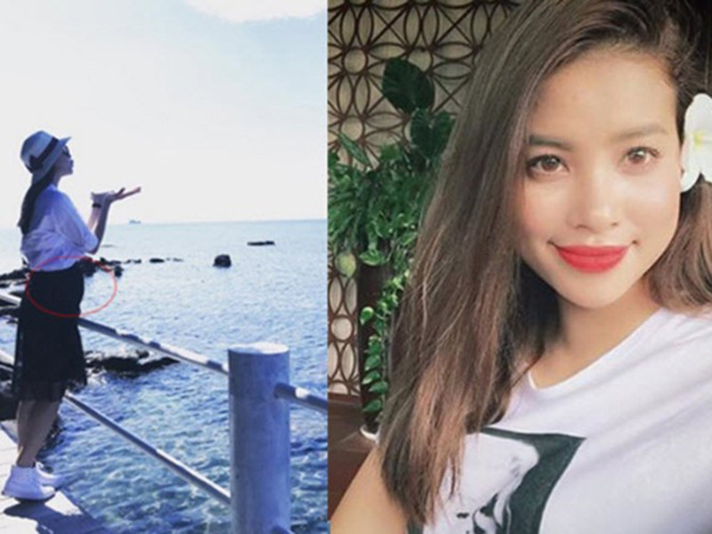 Cách đây 1 năm, xuất hiện tin đồn Phạm Hương mang bầu và sang Mỹ để chờ sinh con bởi cô liên tục lộ vòng hai lùm lùm. Về phần mình, người đẹp khẳng định sang nước ngoài để điều trị bệnh tuyến giáp.