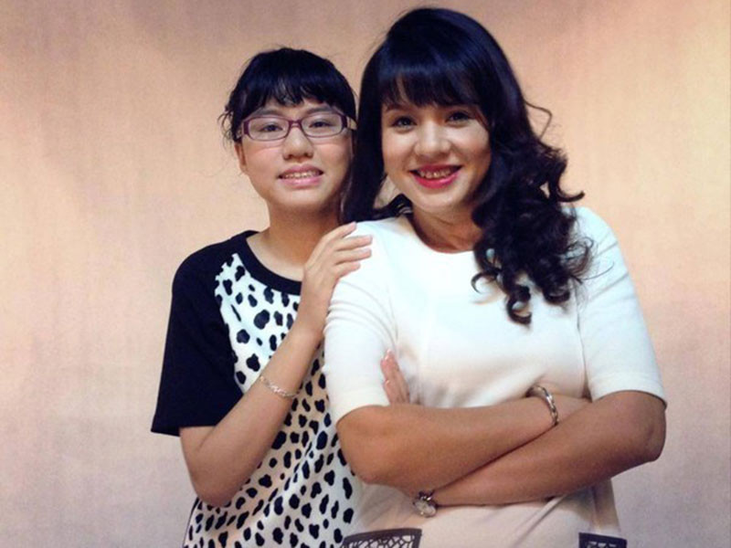 Bé Nhím tên thật là Hồ Diễm Quỳnh Phương. Năm 2019, Diễm Quỳnh cho biết, Nhím đã 20 tuổi, học năm 3 đại học. Ảnh: Pháp luật xã hội