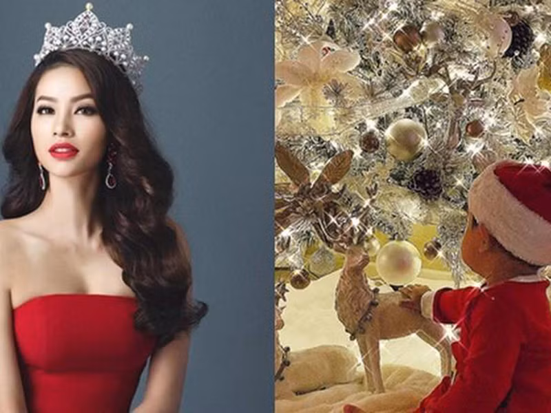 1 năm qua, người đẹp gốc Hải Phòng làm mẹ bỉm sữa nhưng giấu công chúng. Hiện tại, Phạm Hương mới chỉ khoe con trai. Về danh tính bố của con trai, nàng hoa hậu cũng giữ kín như bưng.