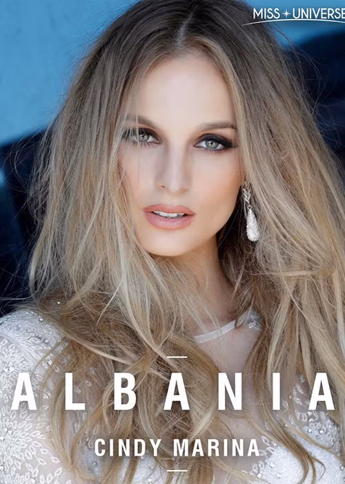 Hiện tại, đối thủ mạnh nhất của Hoàng Thùy là đại diện Albania - Cindy Marina.