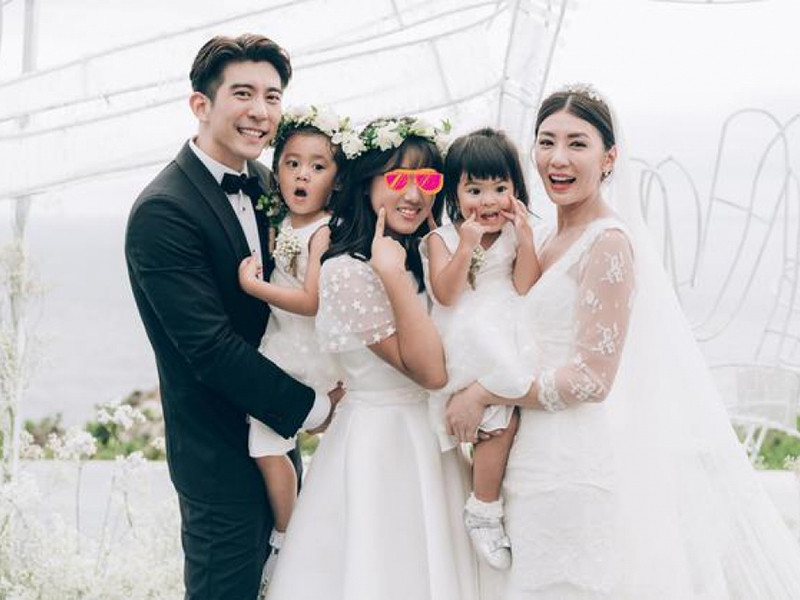 Hình ảnh Angelina góp mặt trong đám cưới của Giả Tịnh Văn.