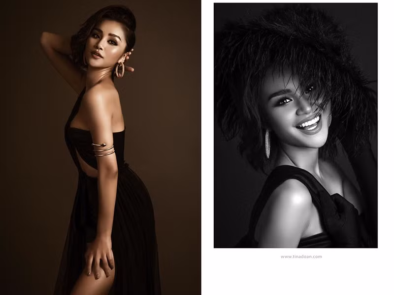 Thu Trang có hình thể đẹp với số đo 3 vòng 88-63-96, kỹ năng catwalk chuyên nghiệp, đặc biệt thần thái tự tin.